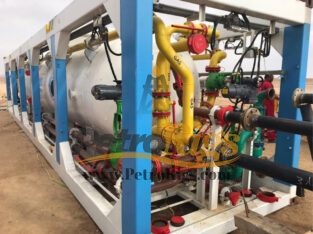 3-phase Separator, Surge tank, Gas flaring