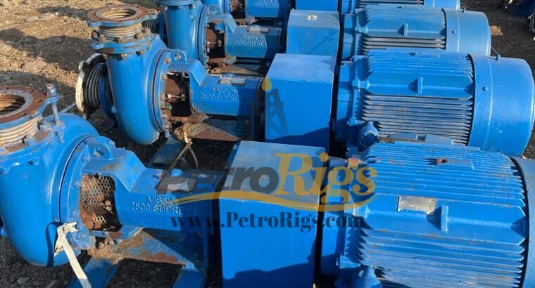 Centrifugal Pump Motor Sets