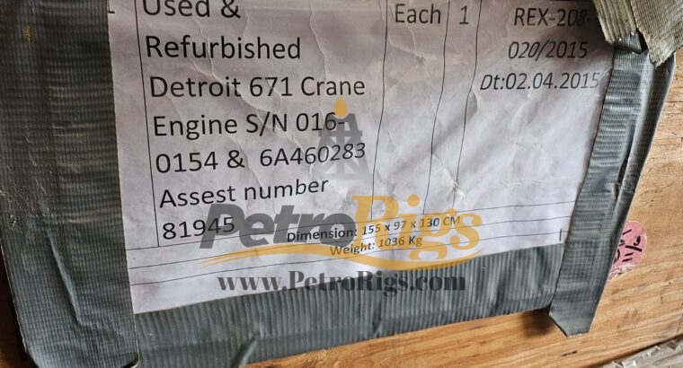 Detroit 671 Engines