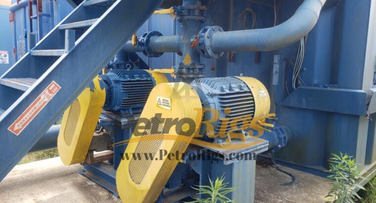 Yard Full of Drilling Equipment