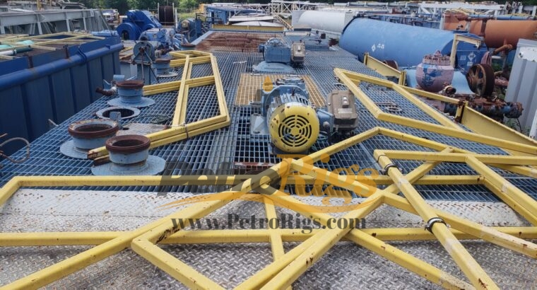Yard Full of Drilling Equipment