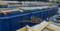 Yard Full of Drilling Equipment