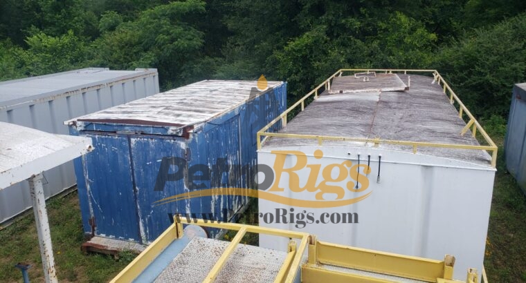 Yard Full of Drilling Equipment