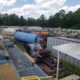 Yard Full of Drilling Equipment
