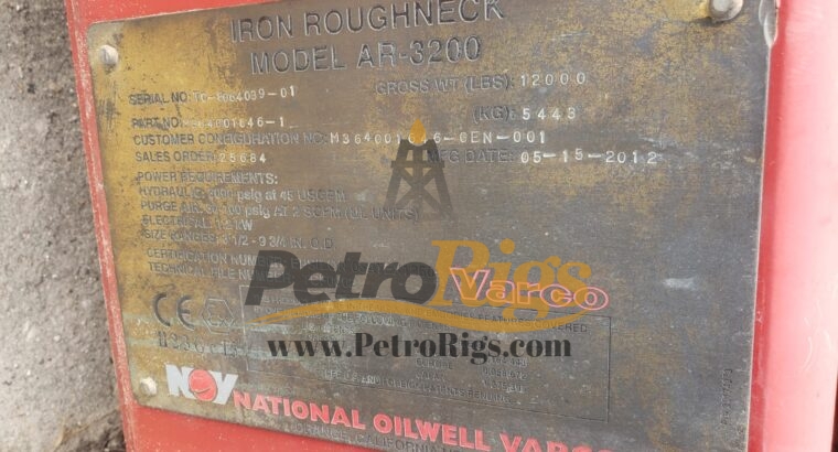 NOV AR3200 Iron Roughneck
