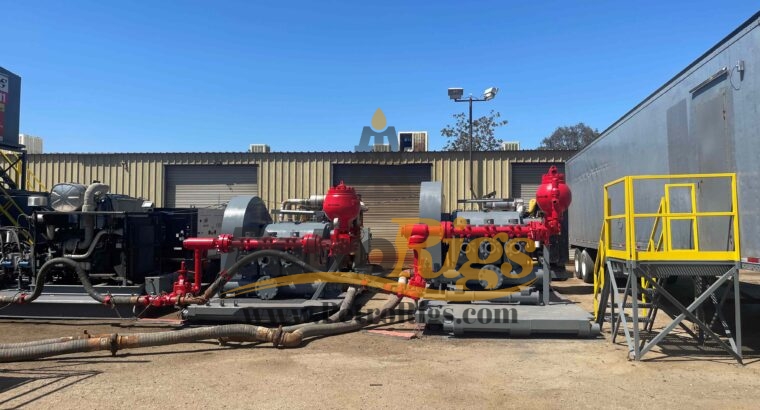 Two 1000HP Powered Pumps