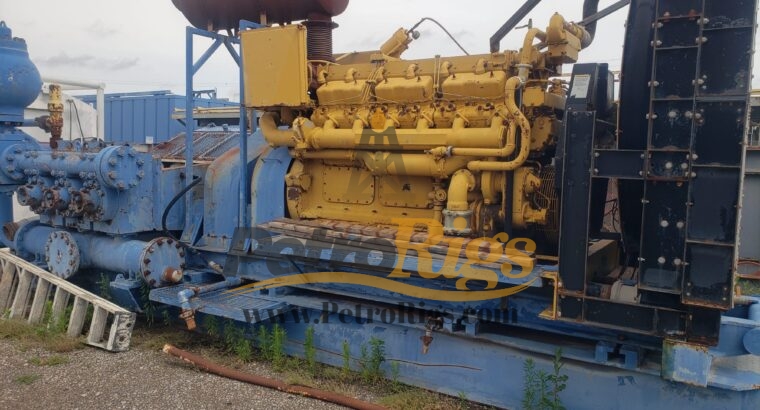 Two 1000HP Powered Pumps