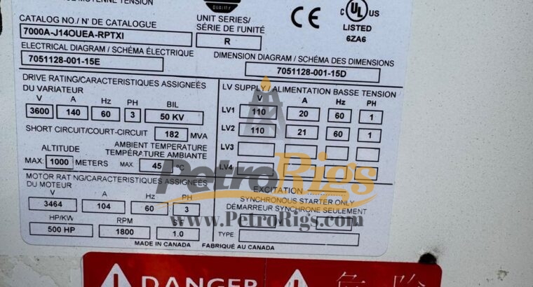 Allen Bradley VFD Cabinets