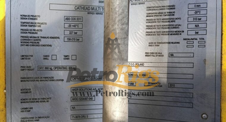 Aker BX522 Hydraulic Catheads