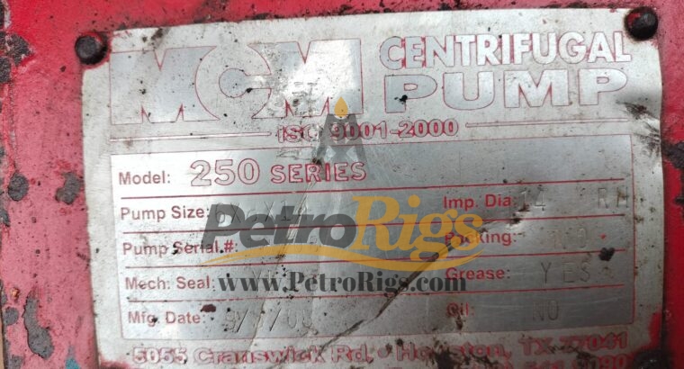MCM Centrifugal Pumps