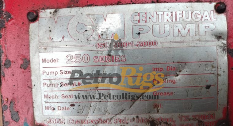 MCM Centrifugal Pumps