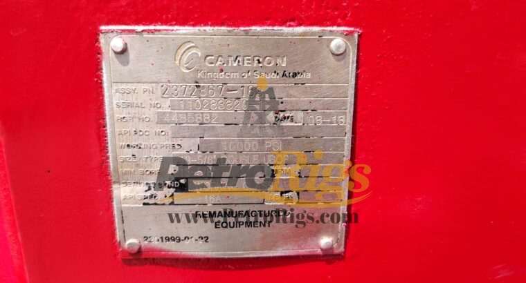 Cameron 13 5/8 inch 10k DBL