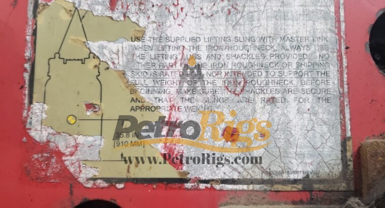 NOV ST100 Iron Roughnecks