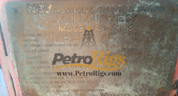 NOV AR3200 Iron Roughneck