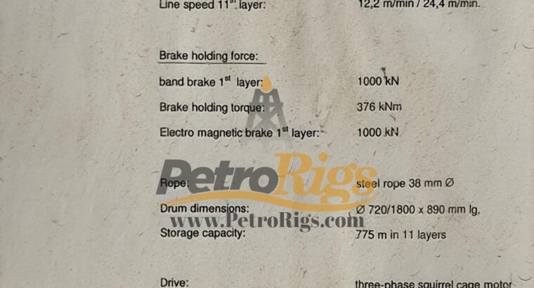 Brohl 40 Ton Winches