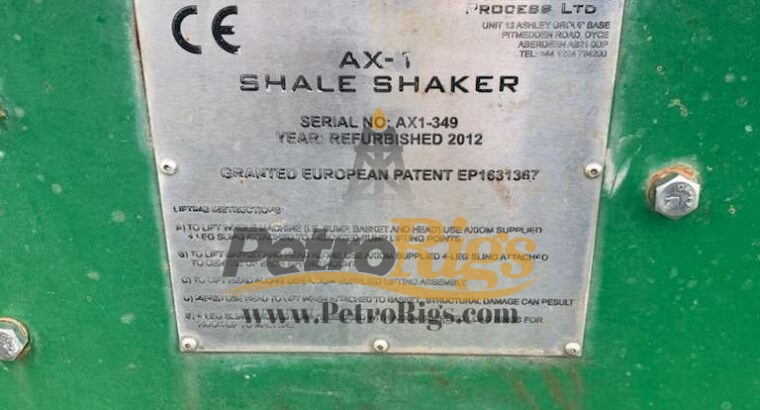 Axiom AX-1 Shale Shakers