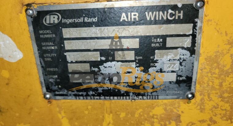 Ingersoll Rand Air Winches