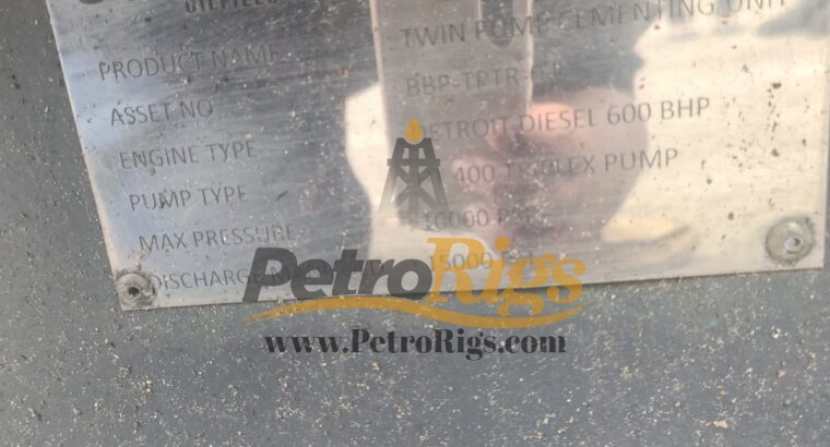 HT-400 Twin Cement Unit