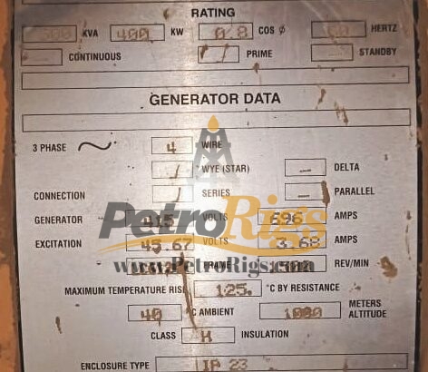 CAT C15 400KW Genset