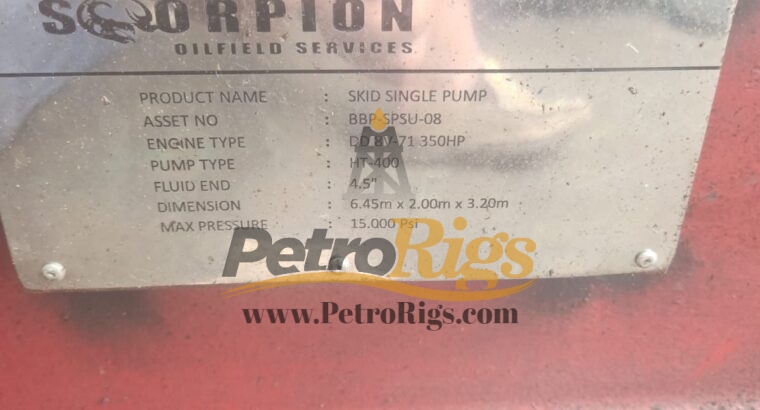 Scorpion HT400 Cement Unit