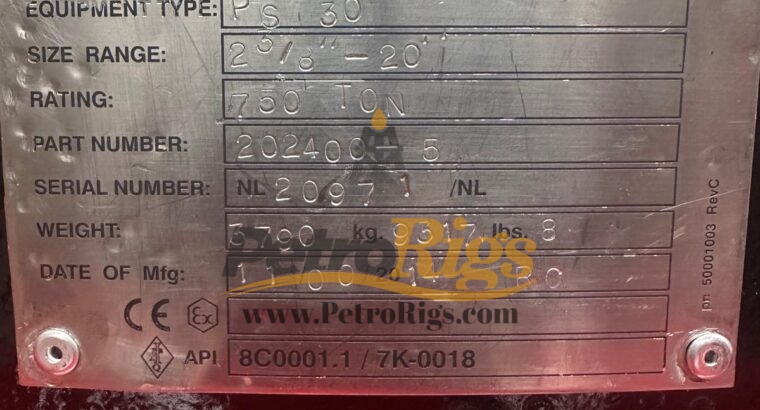 NOV PS30 Power Slips