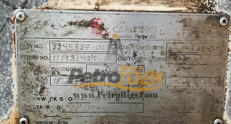 Cameron 18 3/4 15K Stacks