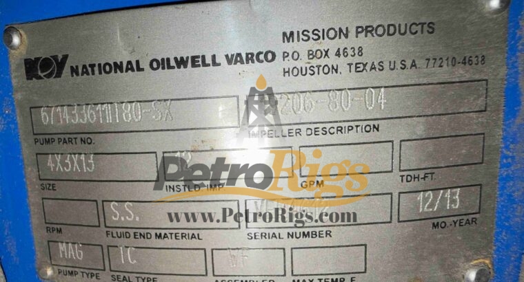 NOV Mission Magnum Pump