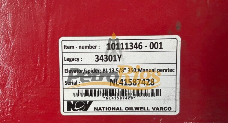 NOV BJ 350 Ton Elevator