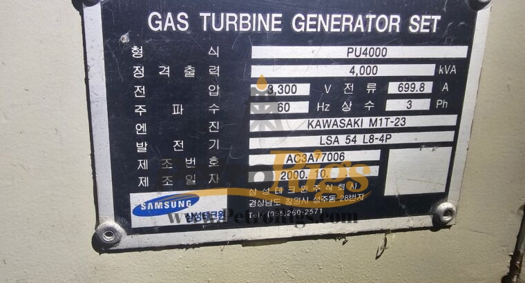 Kawasaki Gas Turbine Unit