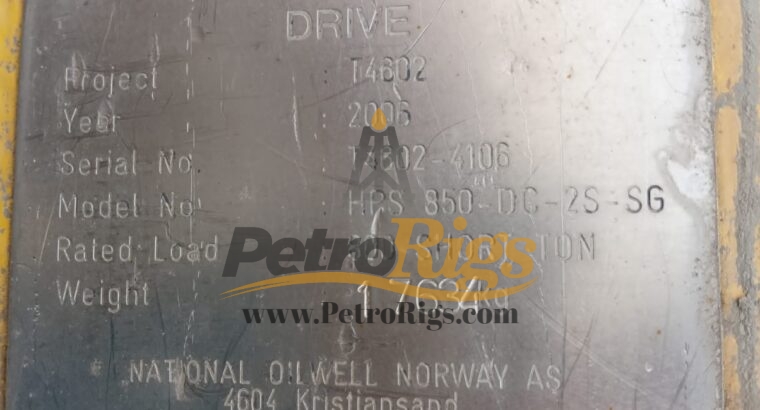 NOV 800 Ton Top Drive