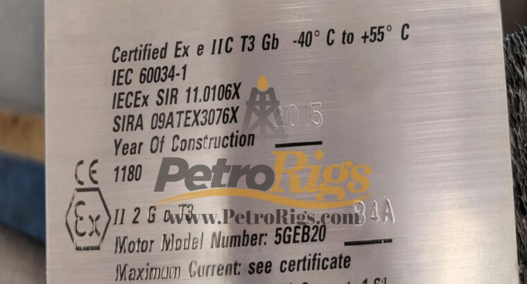 GE AC Top Drive Motors