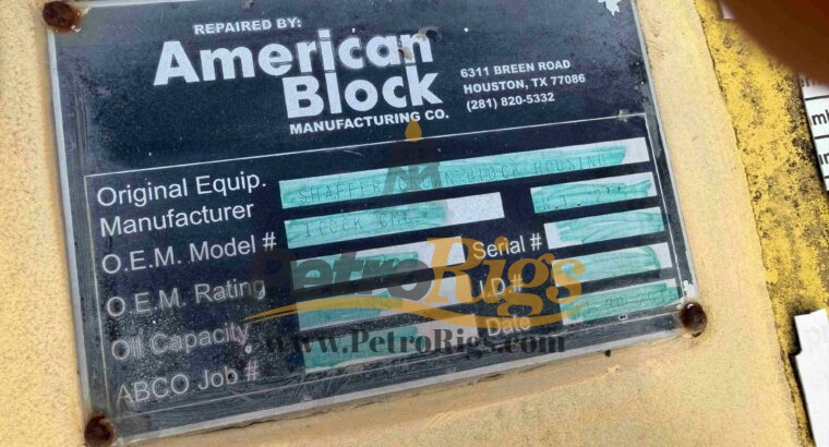Shaffer Crown Block