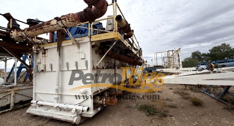 National 1500HP SCR Rig