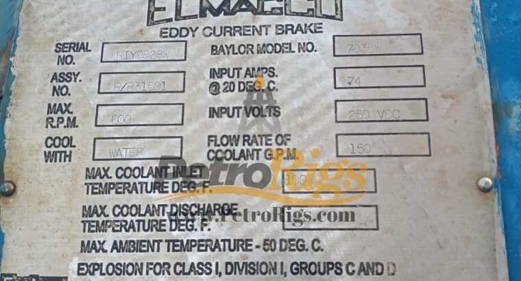 NOV Elmagco 7838W Brake