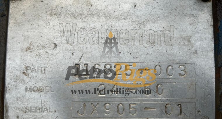 Weatherford 24-50 Casing Tong