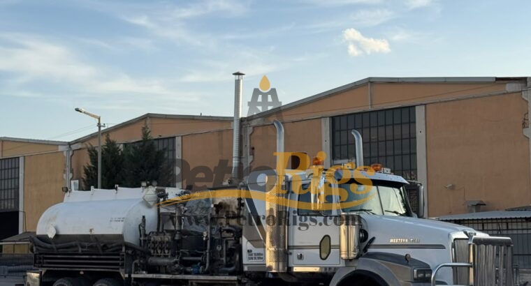 Western Star Hot Oil Truck