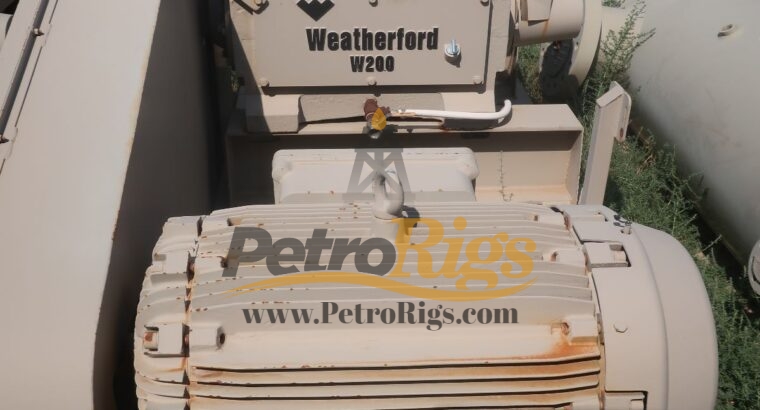 Weatherford W200 Pumps