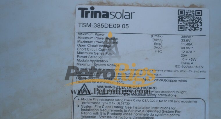 Trina 385W Solar Panels