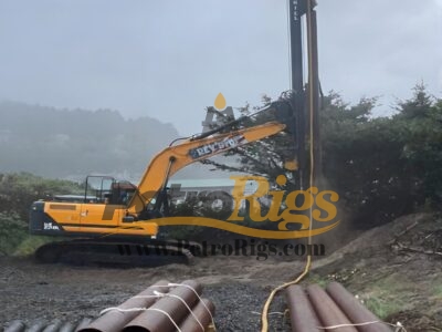 REV Drill 30HDT Pile Rig