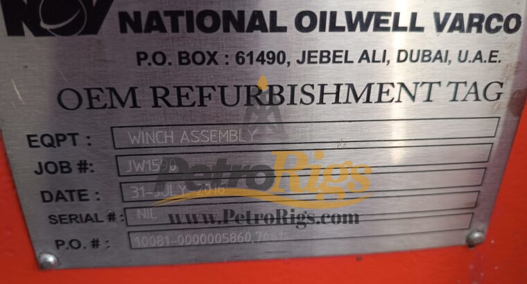 NOV Auxiliary Hoist