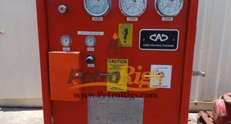 CAD Control BOP Test Unit