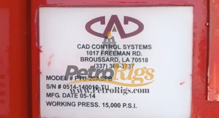 CAD Control BOP Test Unit