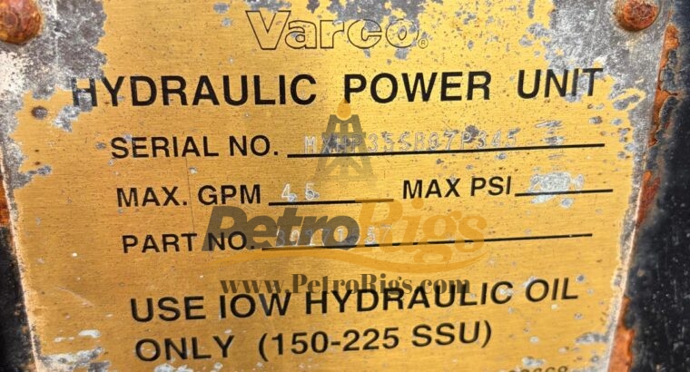 NOV Hydraulic Power Units