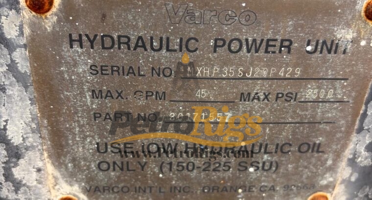 NOV Hydraulic Power Units