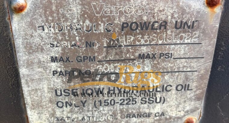 NOV Hydraulic Power Units