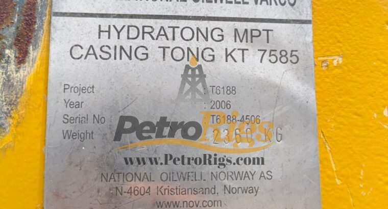 NOV Hydratong Casing Tong