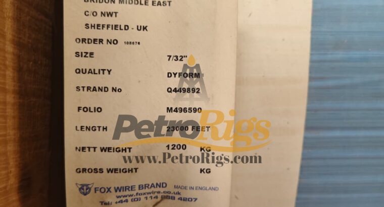 Bridon 7/32 Inch Wire Rope